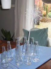 5x Ikea Snärtig Vase Vasen Glas klar Emma Dafnäs Deko 18 cm