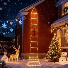 LED Weihnachtsmann Leiter