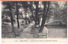 Coblenz/Koblenz/Coblence, Cimetière Sambre et Meuse, Friedhof, um 1920