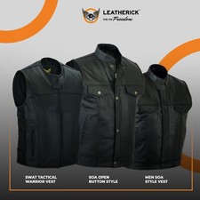 Neu SOA Stil Herren Echtleder
