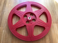 16mm Kunststoff Film Leerspule Fangspule 360 m rot - Made in USA Plio Magic