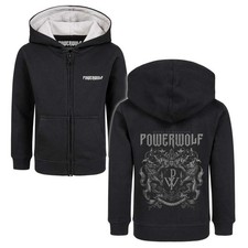 Powerwolf Kinder-Kapuzenjacke Unisex Metal-Kids - Crest schwarz