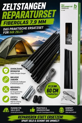 Camp glasfaser zeltstangen - glasfaser,