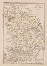 Karte von Schlesien und