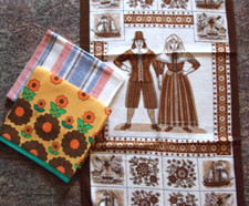 Konvolut 3 St. schöne bunte Geschirrhandtücher Geschirrtücher NEU MALIMO