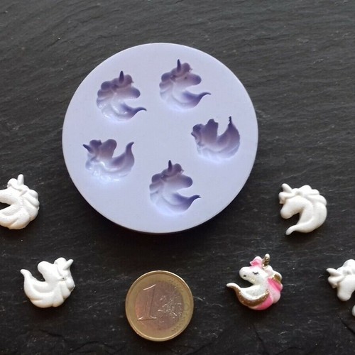 Silikonform mold einhorn - mold,
