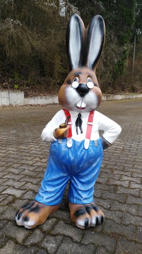 Hase lebensgross ostern - hase,