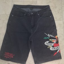 Ed Hardy True Till Death Short Jeans Herren kurze HoseS 17963