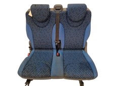 Sitz links hinten Stoff Blau Rücksitzbank 2 sitz Klappbar passt für FIAT  SCUDO