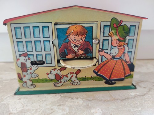 Vintage blechspardose m - vintage-blechspardose, d.g.m