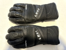 LEKI  eleMents Platinum S - Skihandschuhe Unisex / Gr. 9 / Leder