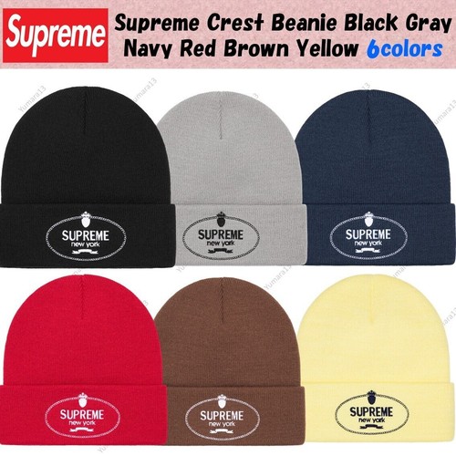 Supreme crest beanie - supreme,