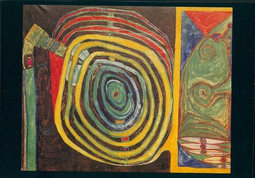 Kunst postkarte 1999 - ak,