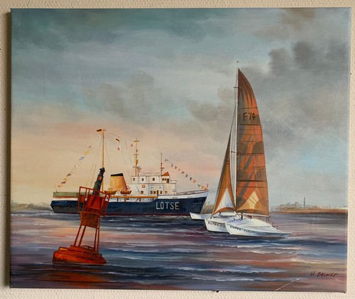 ölgemälde leinwand maritim - leinwand,