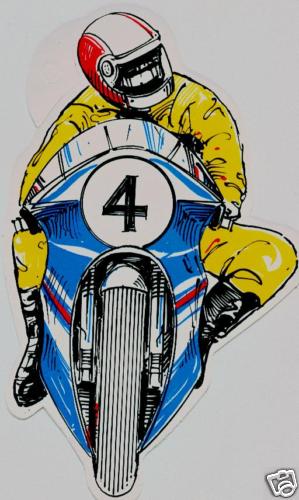 Motorrad aufkleber sticker - motorrad,