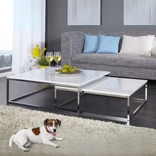 2er Set Design Couchtisch