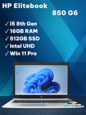 HP EliteBook 850 G6  i5-8265U 16GB RAM  512GB SSD NVMe  15,6" FullHD IPS (matt)