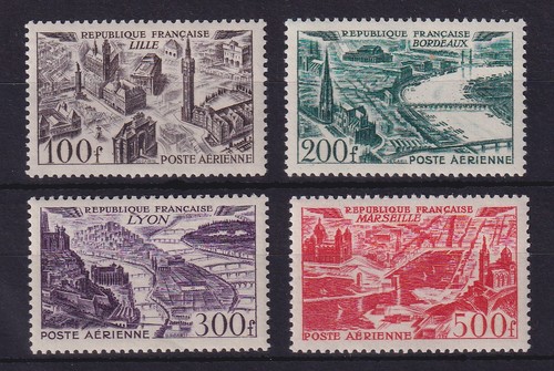 Frankreich 1949 luftpostmarken - frankreich,