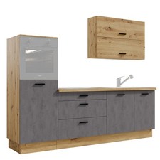 Küchenblock - Chromix matt -