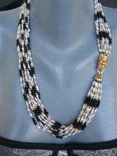 Vintage biwa perlenkette mit - biwa-perlenkette,