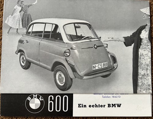 Bmw isetta rad prospekt - isetta,