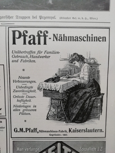 Pfaff nähmaschinen - g.m.,