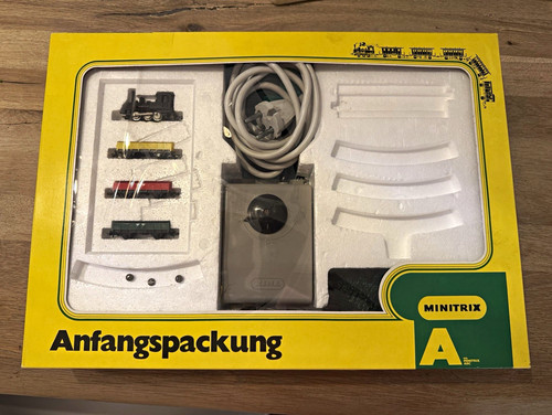 Minitrix spur anfangspackung - n,