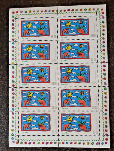 James rizzi briefmarken - james,