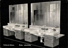 Ak Friseureinrichtung Ruhland-Athena, Eiche naturfarbig, Firma... - 4507778