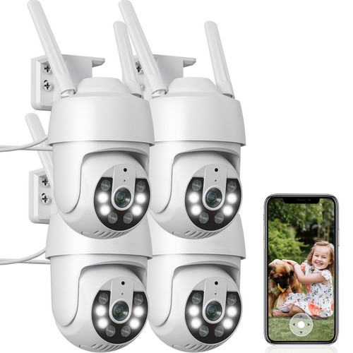 4pcs wlan überwachungskamera - 4pcs,