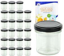 24 Sturzgläser 167ml schwarz