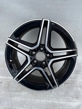 1x Alufelge 18 Zoll 7.5" 5x112 49ET Glanz Schwarz A1774011500 Mercedes-Benz W177