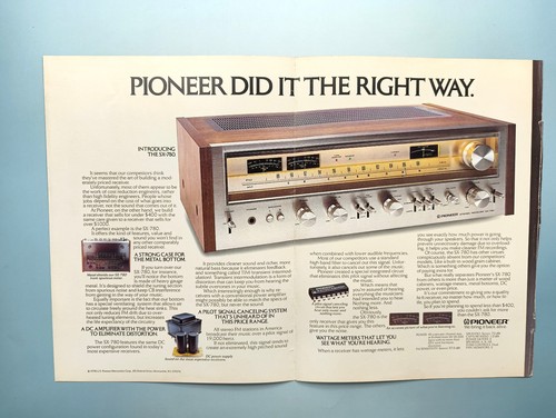 Pioneer 780 - pioneer, sx-780