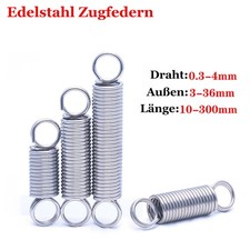 Zugfeder mit Öse Zugfedern