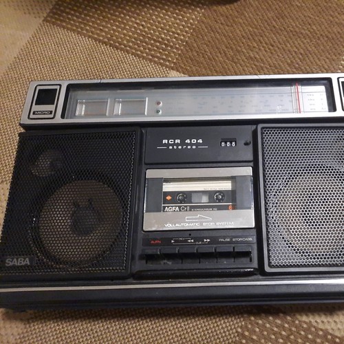 Saba rcr 405 - saba, ghettoblaster