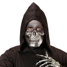 Grusel Halbmaske Skelett