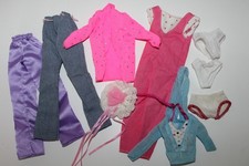 BARBIE KLEIDUNG -242- SLIP DESSOUS JACKE EINTEILER ANZUG HOSE HOODY VINTAGE RAR
