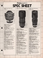 Sigma - 16mm-500mm-80-200mm