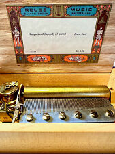 REUGE SAINTE CROIX Walzen Spieluhr Switzerland Hungarian Rhapsody (3 parts) 3/72