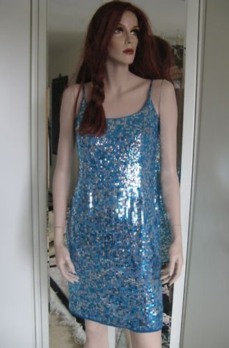 Abendkleid 38 türkis - gr.,