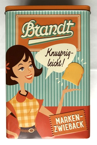 Brandt zwieback blechdose - brandt,