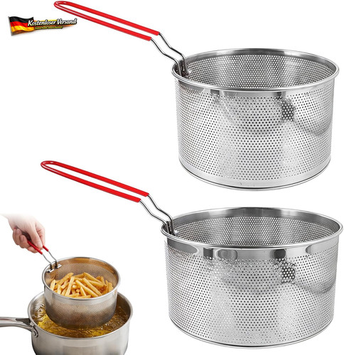 Edelstahl frittierkorb - edelstahl,