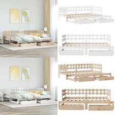 vidaXL Tagesbett Ausziehbar