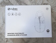 Cybex Platinum Footmuff Winterfußsack Deep Black