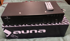 AUNA - CD-Player, USB MP3 Spieler Eingang Edelstahl Fernbedienung