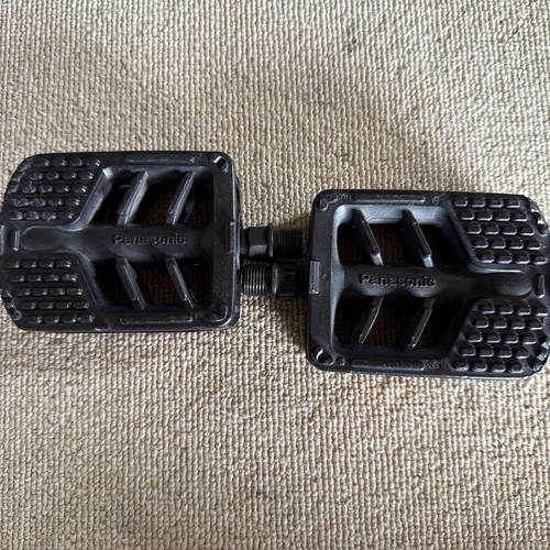 Panasonic flat pedal - flat, schwarz