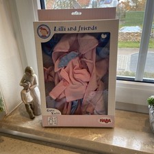 Haba Puppe Kleiderset Gute Nacht 38 cm Pyjama Paola Lotta Amelie Fee - NEU OVP