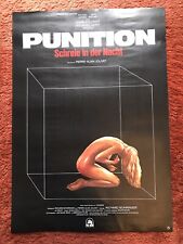 Punition - Schreie in der Nacht Kinoplakat Poster A1, Karin Schubert, Amidou