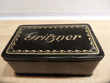 Alte Blechdose Gritzner Nähmaschine Klappbox Werkzeugbox leer Deko Vintage