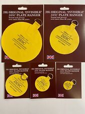 Scheibe Platte Bilderaufhänger Original selbstklebend Wandbild 30 mm - 140 mm UK